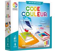 SmartGames – Jeu de réflexion Code Couleur – 100 défis, 9 couleurs (dès 5 ans) – Version française