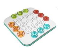 Otrio - Nouvelle Édition du Jeu de Société Stratégique pour la Famille - Alignez Les Pions dans Une Version Modernisée du Morpion sous Forme de Jeu de Plateau - Multijoueurs - Jouet Enfant 8 Ans et +