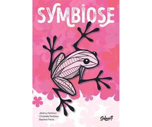 Jeu de stratégie Subverti Symbiose coopératif familial illustrations rose/noir/blanc