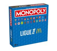 Winning Moves - Monopoly Ligue 1 Jeu de société Football 2 à 6 Joueurs - Jeu de Plateau Football A partir de 8 Ans Version française