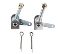 Jeu de supports de broche en alliage d'acier 1 paire d'articulations de direction avant M16 droite gauche adapté pour Go Kart 110cc 125cc 150cc 200cc 250cc