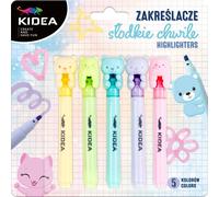 "Jeu de surligneurs de couleur "Sweet Moments - 5 couleurs vibrantes pour les enfants créatifs ! Parfait pour l'apprentissage et le jeu, ajoutez de l'amusement à n'importe quel projet !