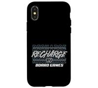 Jeu de Table Amusant pour Les Amateurs de Jeux de société Coque pour iPhone X/XS