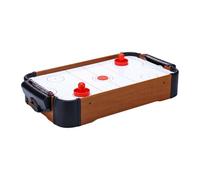 Jeu de table de hockey sur air | Table de hockey sur table en bois, kit d'air de bureau portable pour adultes | Pour femmes, hommes, enfants, anniversaire, Noël, Nouvel An
