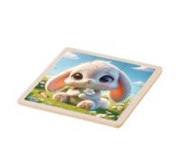 Jeu De Table De Puzzle En Bois, Puzzle En Bois Pour Adultes, Amusant Jeu De Table De Puzzle De 6 Pièces Lapin pour Enfants, Jeu De Puzzle, Jeu De Puzzle
