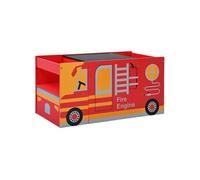Jeu de table et chaises d'enfants 3 pcs Camion de pompiers Bois 286190