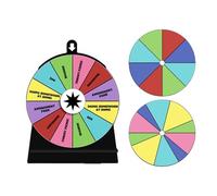 Jeu De Table Fortune Spin: Sélecteur De Segment De Couleur, Outil De Décision, Spinner Draw, Affichage Du Choix Du Concours | Roue Pivotante À Douze Sections Placer