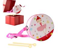 Jeu De Tambour | Jeu Musical en Bois,Set D'Instruments De Jouet avec Sangle Réglable De 15cm - pour de 2 à 5 Ans Garçon Fille Anniversaire Jardin d'Salle de
