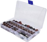 jeu de tambours de ponçage 132Pcs Manchons de ponçage 120Pcs Mandrins 12Pcs Accessoires pour outils rotatifs