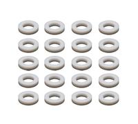 Jeu de tampons de friction, manchon d'espacement de rondelle de roulement en PTFE 20P 3-6.35mm(Inner dia. 5mm)