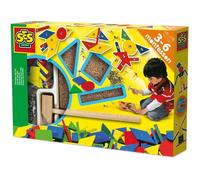 Jeu De Tap Tap Original - SES Creative - Hobby 3 - 6 - 32 Pièces Bois - Développe Motricité - 3+