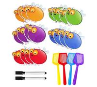 Jeu de tapette à mouches éducatif pour de bonne qualité, parfait pour une utilisation en classe ou à la maison avec un design coloré, aide pédagogique conviviale