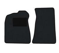 Jeu de Tapis Compatible avec Alfa Romeo Spider, Type 115 (année de Construction 1971-1993), Dura Graphit | 2 pcs. | Contour Rouge