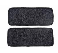 Jeu de Tapis Compatible avec Ford Transit, Type F (année de Construction 2000-2006), Hit Anthrazit | 2 Tapis de Marche | Contour Argent