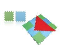 Jeu de tapis de blocage - KNITPRO - 9 tapis - 30cm x 30cm - Multicolore - Sac de rangement inclus