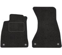 Jeu de tapis de sol avant en velours pour Audi A4 B9 - 2 pièces - Ajustement parfait