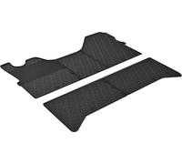 Jeu de tapis de sol en caoutchouc sur mesure compatible avec Iveco Daily 06/14