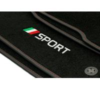 Jeu de tapis de sol en velours SPORT pour Fiat Tipo II break / hayon - Conforme à la réglementation