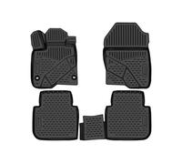 Jeu de Tapis en Caoutchouc Element 3D sur Mesure pour Honda CR-V (VI) | 2022-> | Tapis de Sol de Voiture 100% sur Mesure, Tapis de Voiture en Caoutchouc, Noir