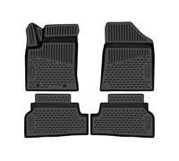 Jeu de Tapis en Caoutchouc Element 3D sur Mesure pour Hyundai Kona (Je Reste) | 2020-> | ÉLECTRIQUE Uniquement ! | Tapis de Sol de Voiture 100% sur Mesure, Tapis de Voiture en Caoutchouc