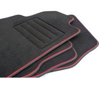Jeu de tapis en velours pour FORD MUSTANG MK6 4 pièces - Nouveau - ROUGE