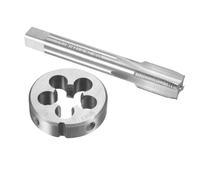 Jeu de taraud et filière M13 x 1 mm, acier rapide HSS, main droite