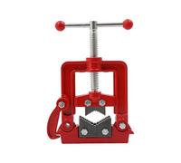 Jeu de tarauds de coupe, 1/2", 3/4", 1", 1-1/4" | Kit d'étau sanitaire, mâchoires cannelées, stable, pliable, durable pour atelier, artisanat, loisirs