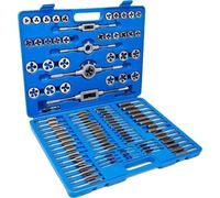 Jeu de tarauds et de tarauds à refouler, 110 pièces, usinage CNC précis, matériaux durables, jaune