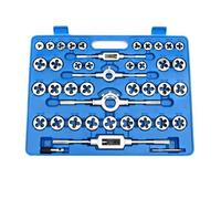 Jeu de Tarauds et Filières de Filetage HENGMEI M2-M18 Coffret 110 pièces en acier au tungstène