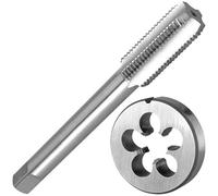 Jeu de tarauds et filières métriques, M13x1,5 HSS, filetage droit, outil de taraudage for réparation de métaux par fraisage