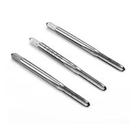 Jeu de tarauds et tarauds 6-48 UNS 3 cannelures en acier rapide pour la construction HSS pour le travail des métaux, le filetage et l'utilisation industrielle