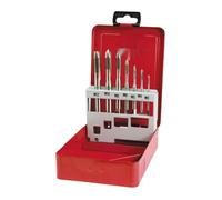 Jeu de tarauds pour machine M DIN 371/376, HSS-Co 5 rectifiés de type B, idéal pour le taraudage et la fabrication de filetages précis en métal.