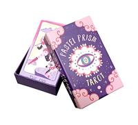 Jeu de Tarot - 78 Cartes Symbolisme Spirituel Fantasy pour Divination | Divination Méditation Univers Ésotérique Cadeau Femmes Hommes
