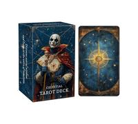 Jeu de tarot à collectionner, 78 feuilles de jeu de fortune, cartes Oracle de 11,9 x 7,1 x 3,1 cm avec construction solide, cartes de divination en papier lisse, jeu spirituel avec style mystique