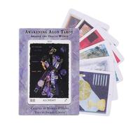 Jeu De Tarot | Cartes Oracle De Prédictions,Guide Spirituel Divination Mystique pour Méditation Réflexion Personnelle Études Esotériques Adultes Étudiants