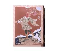 Jeu de tarot classique imperméable - Tableau de tarot en feuille d'or - Ensemble de cartes de qualité supérieure avec un design élégant, tarots avec illustration élégante, pour débutants, femmes