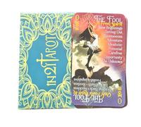 Jeu de Tarot de 78 - Cartes Oracle psychologiques, aperçu de la divination avec conseils, jeu de cartes stratégique avec réflexion, ensemble d'outils mystiques, accessoire spirituel pour explor