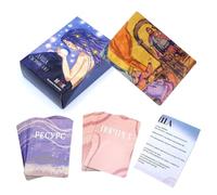 Jeu De Tarot Débutant | Cartes Oracle de Divination,Jeu Amusant sur Le Destin pour Soirées en Famille Expérience Captivante et Imaginative par Le Récit