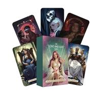 Jeu de tarot - Jeu de prédiction du futur Oracle - 78 pièces - Jeu de divination classique avec guide - Tableau de sagesse esotérique - Support mystique pour la prédiction du futur pour les fêtes