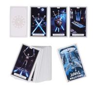 Jeu de Tarot | Jeux de Société Spirituels Thème Squelette | Jeu de 78 Cartes divinatoires d'oracle et d'intuition,pour Usage Quotidien, Voyages, journaling, Anniversaires, Camping