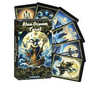 Jeu de tarot portable - Lot de 78 cartes Oracle pour débutants | Cartes de divination compactes avec guide illustré et design coloré pour la méditation, les chercheurs spirituels, les fêtes et les