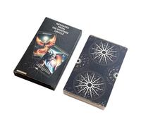 Jeu de tarot pour débutant avec significations - 36 cartes d'oracle spirituel portables - Jeu de lecture et de méditation facile pour adultes et adolescents, idéal pour la maison, les voyages, les soi