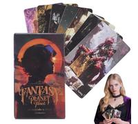 Jeu de Tarot pour Débutants - Deck de Cartes Divinatoires Authentique - 78 Cartes pour Tirage Divinatoire, Guidance et Réflexion Personnelle, Méditation et Exploration Spirituelle - Idéal