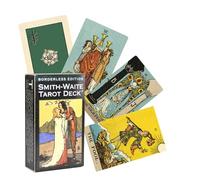 Jeu de Tarot Rider Waite Classique - 78 Cartes Divinatoires - pour Débutants ou Passionnés - Tarot pour Voyance, Pratique Ésotérique, Développement Personnel, Cadeau (A)