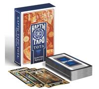 Jeu de tarot TOTA par Aleister Crowley - 78 cartes, divination universelle, discours de bonne aventure mystique, tarot pour la découverte de soi, instructions en russe inclus