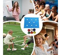 Jeu De Tarp Hole pour Renforcer La Cohésion D'Équipe, Jeux de Collaboration pour Apprentissage en Groupe, Matériel De Formation pour Entreprises, Écoles Et Extérieur