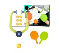 Jeu De Tennis De Table Pour Porte - Jouet D'Entraînement De Pong Ajustable - Ensemble D'Entraînement De Tennis De Table Portable,pour Hommes, Femmes, Garçons, Filles, Jeunes, Adolescents et Famille