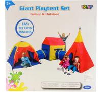 Jeu de tentes pour enfants 5in1 maison + tunnels Iplay