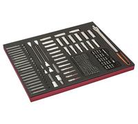 Jeu de têtes 1/2"-3/8", 177 pièces