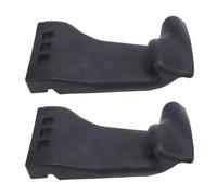 Jeu de têtes de canard pour changeur de pneus, construction en plastique ABS, outil de démontage de montage en 2 pièces pour machines à pneus de voiture et de moto, noir